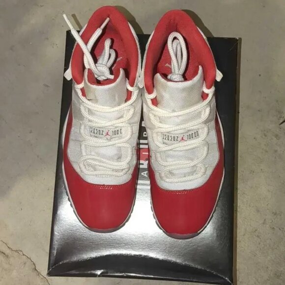 Air Jordan 11 Retro Cherry CT8012 116 Size 10 US Men Used Good Box Fast Ship - Picture 3 of 9